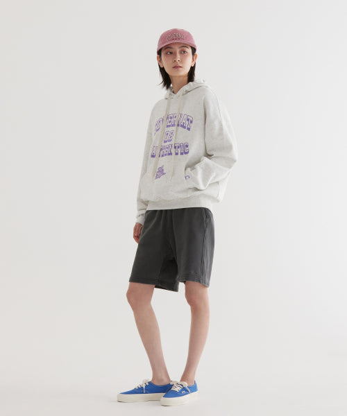 FLAG ARCH LOGO OVER-FIT HOODIE