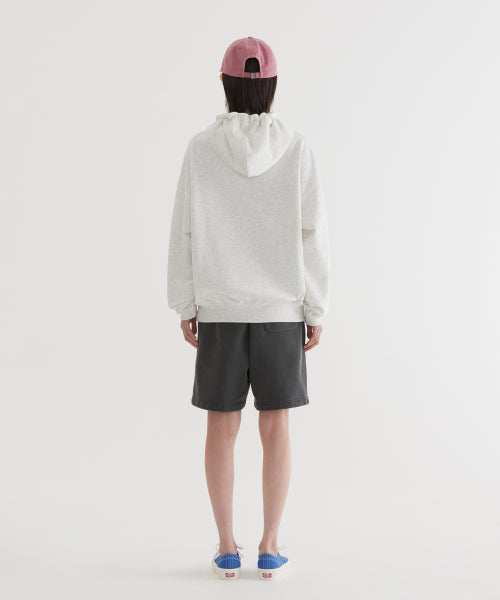 FLAG ARCH LOGO OVER-FIT HOODIE