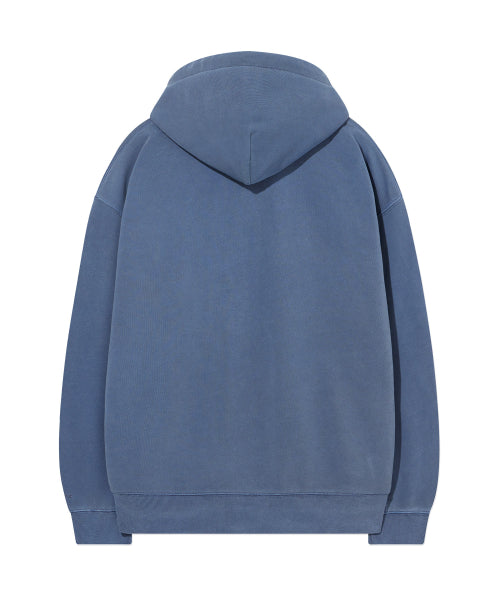 CVNT PIGMENT ZIP-UP HOODIE