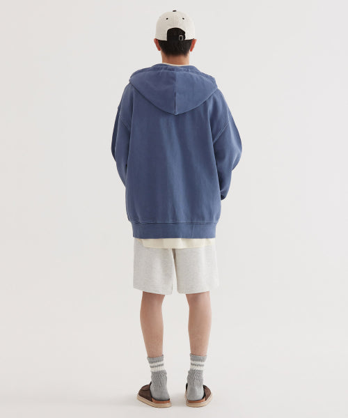 CVNT PIGMENT ZIP-UP HOODIE
