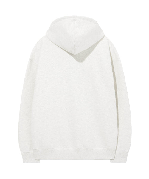 AUTHENTIC LOGO ZIP-UP HOODIE
