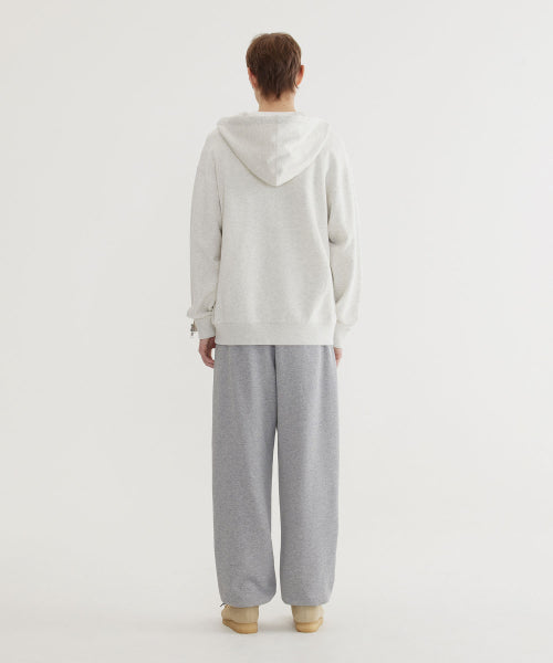 AUTHENTIC LOGO ZIP-UP HOODIE
