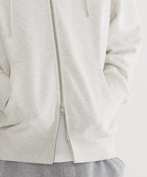 AUTHENTIC LOGO ZIP-UP HOODIE