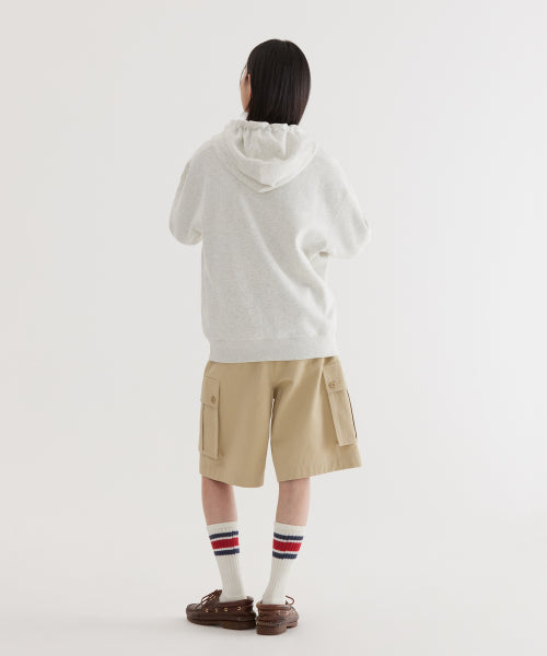 AUTHENTIC LOGO ZIP-UP HOODIE