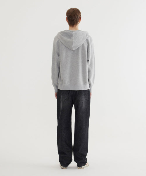 AUTHENTIC LOGO ZIP-UP HOODIE