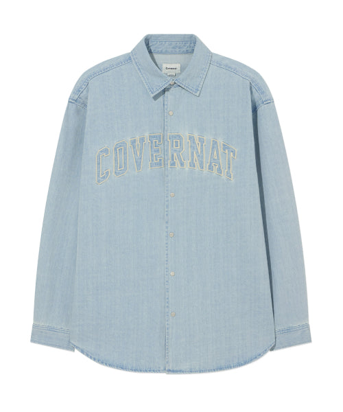 ARCH LOGO DENIM SHIRT