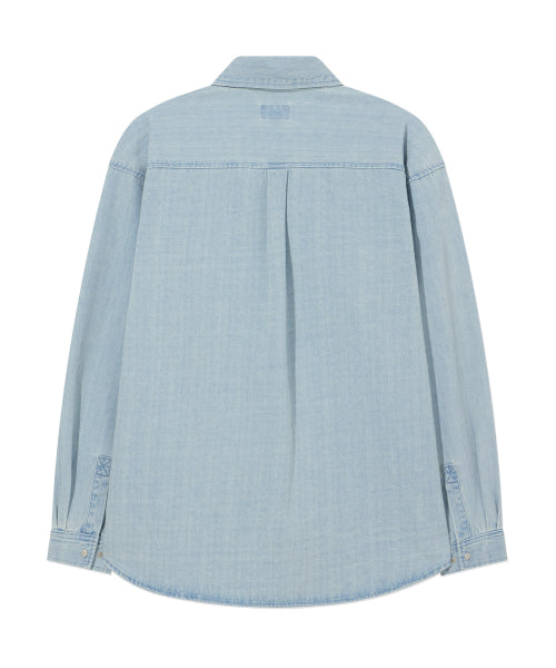 ARCH LOGO DENIM SHIRT