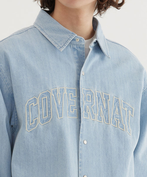 ARCH LOGO DENIM SHIRT