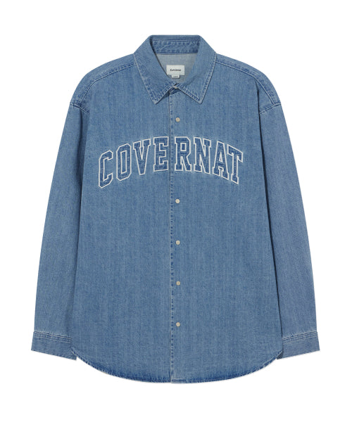 ARCH LOGO DENIM SHIRT