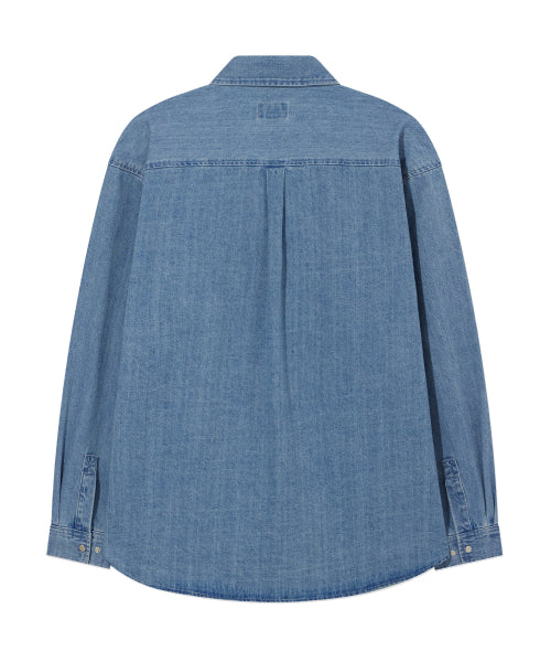 ARCH LOGO DENIM SHIRT