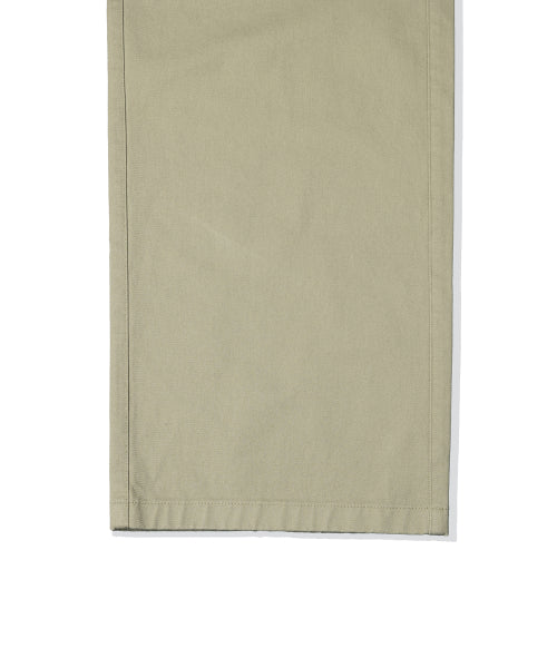 Women's cotton cargo pants light khaki