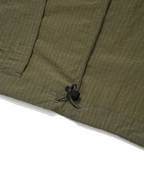 Utility Pocket Hooded Jumper Khaki