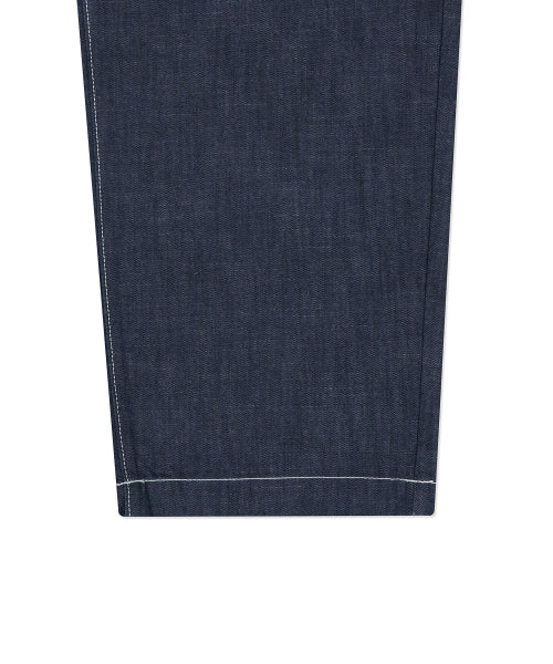 Easy denim pants blue