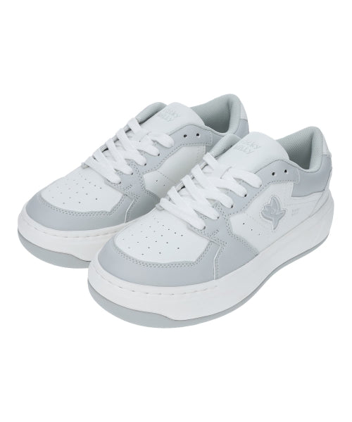 Kiki Cup Brush Sneakers Gray