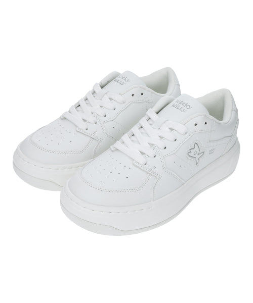 Kiki Cup Brush Sneakers White