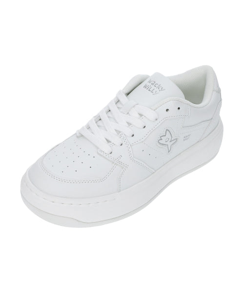 Kiki Cup Brush Sneakers White
