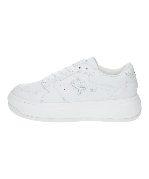 Kiki Cup Brush Sneakers White
