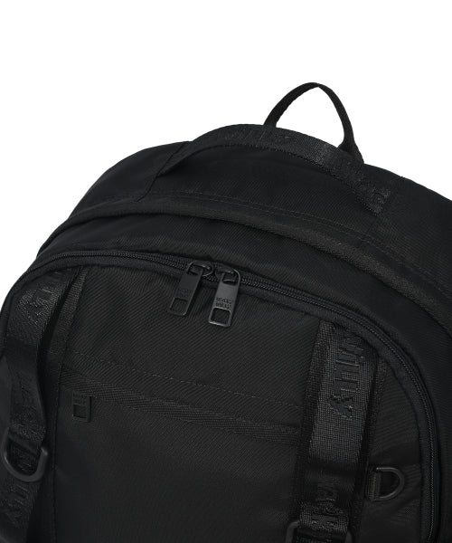 [25SS] Corduroy Webbing Backpack Black