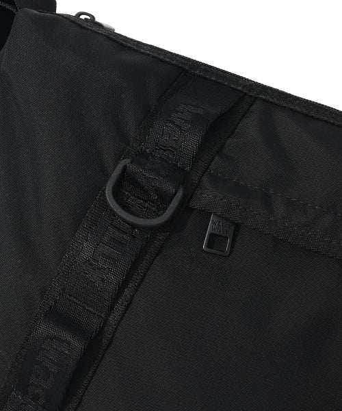 [25SS] Corduroy Webbing Crossbag Black