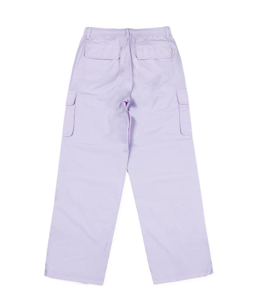 Women's Nylon Parasuit Pants Lavender