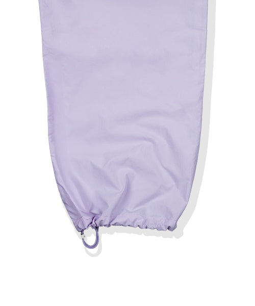 Women's Nylon Parasuit Pants Lavender