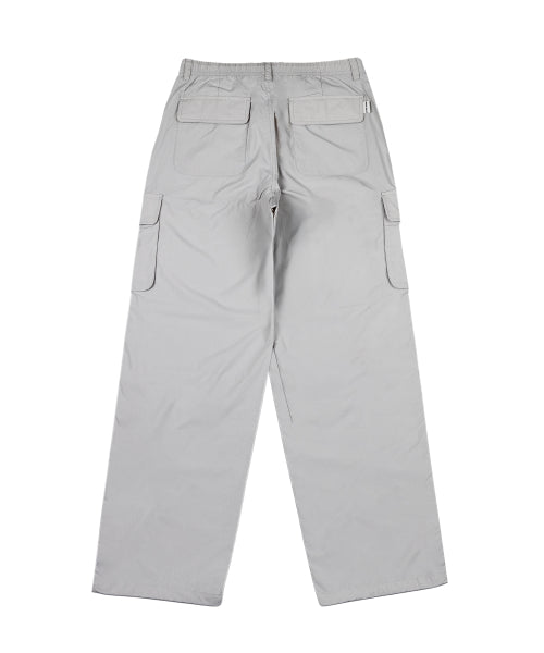 Women's Nylon Parasuit Pants Gray