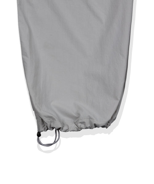 Women's Nylon Parasuit Pants Gray
