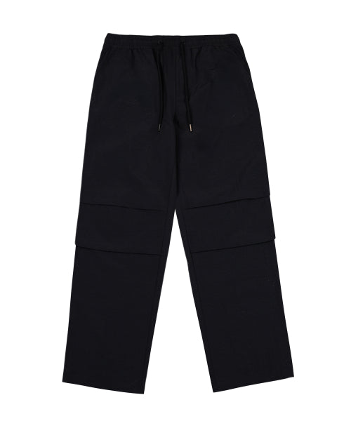 Women's nylon banding pants black