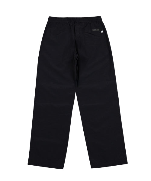 Women's nylon banding pants black