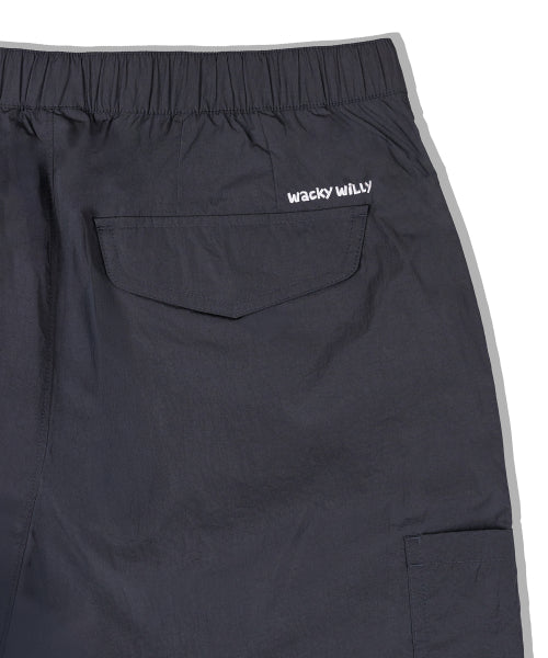 Nylon workwear pants charcoal