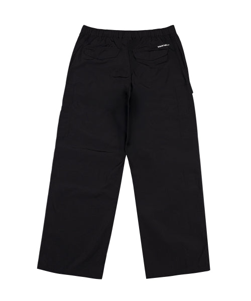 Nylon Workwear Pants Black