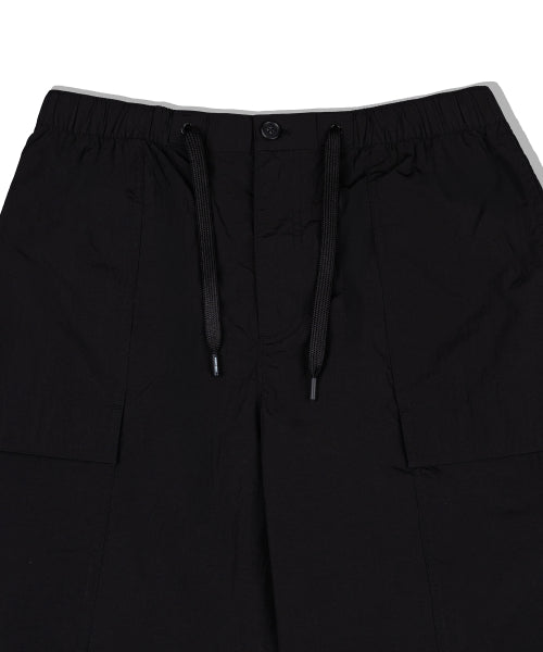 Nylon Workwear Pants Black