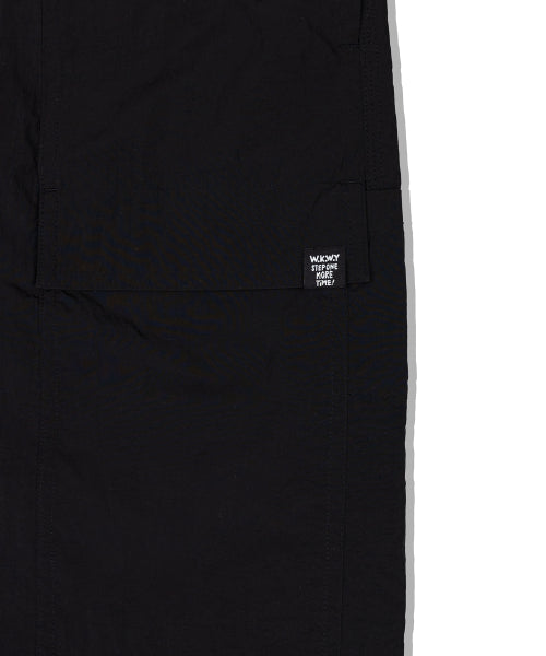 Nylon Workwear Pants Black