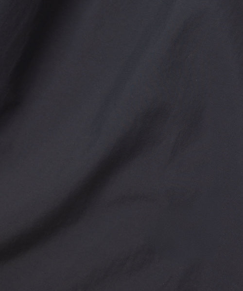 Nylon Lipstop Oversized Fit Shirt Charcoal