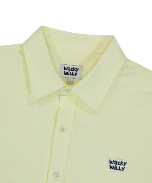 Kiki Oxford Long-Sleeved Shirt Yellow