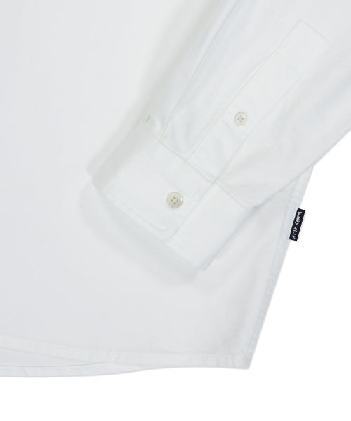 Kiki Oxford Long-Sleeved Shirt White