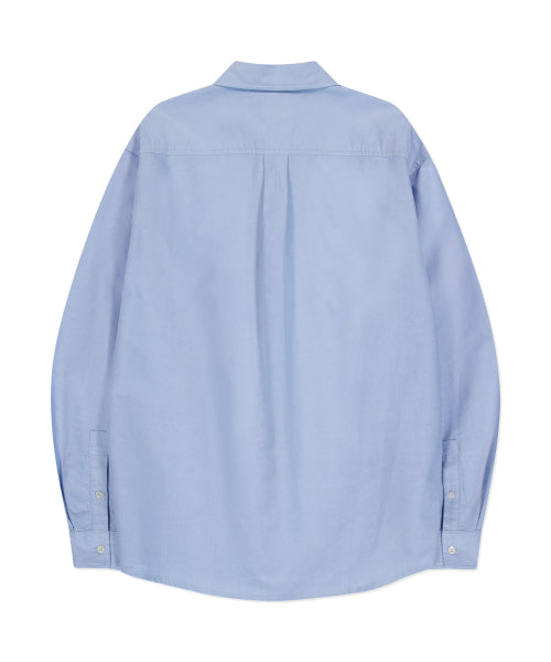 Kiki Oxford Long-Sleeved Shirt Blue