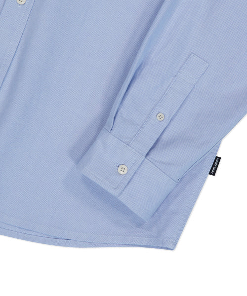 Kiki Oxford Long-Sleeved Shirt Blue