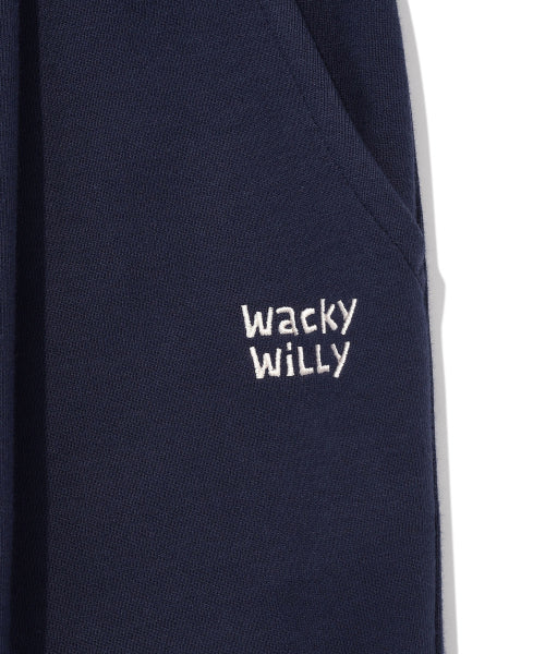 Two-tuck Bermuda Sweat Shorts Navy