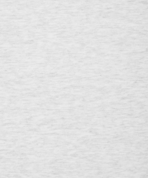 Sweat collar short-sleeved T-shirt light gray