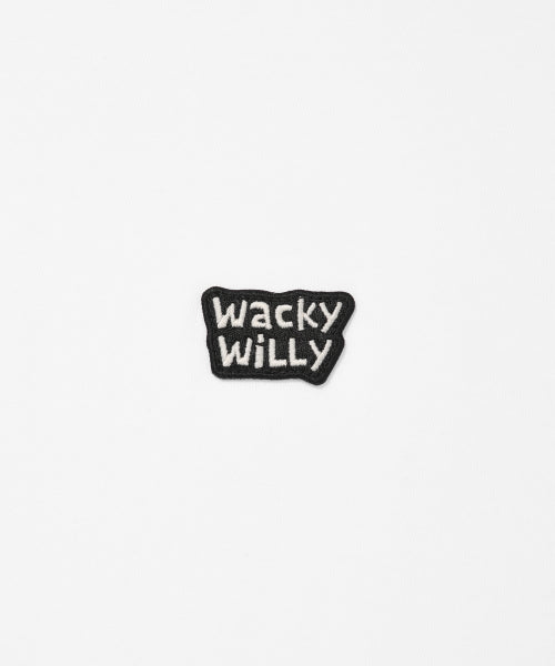 Small typo short-sleeved T-shirt white