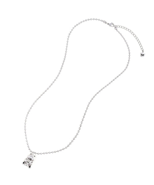 Kiki Friends Pendant Necklace Silver
