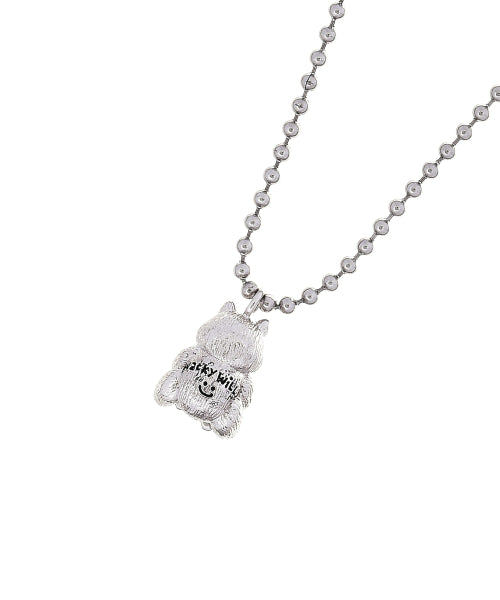 Kiki Friends Pendant Necklace Silver