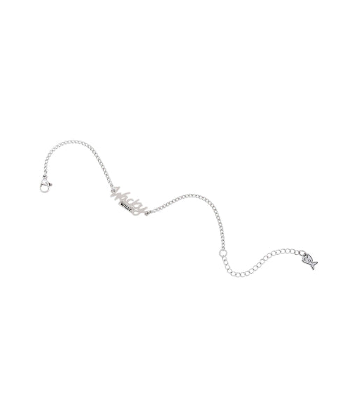 Handwriting bracelet silver