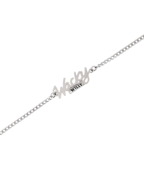 Handwriting bracelet silver