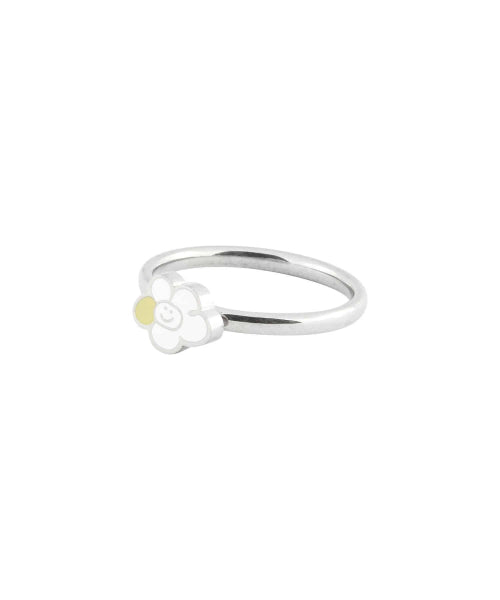 Lily Epoxy Ring White