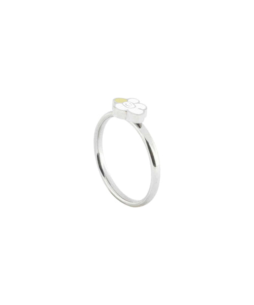 Lily Epoxy Ring White