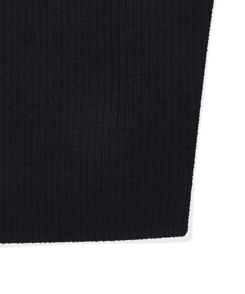 Women's Colored Knitwear Bustier Navy