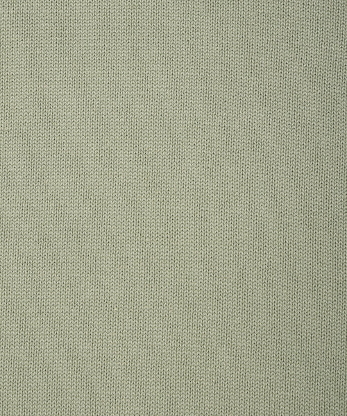 Vintage washed collar knit green