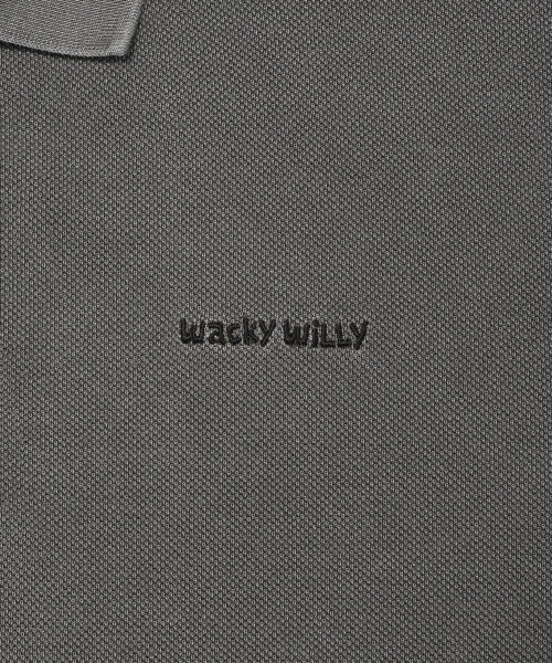 Pigment Dining Collar T-Shirt Charcoal